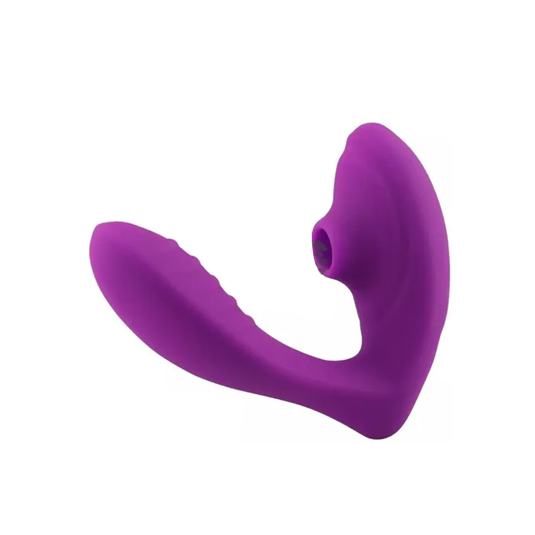 Mini Vibrador de Silicona con Doble Cabezal