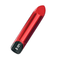 Mini Vibrador de Bala Estilo Lápiz Labial con Pantalla LED