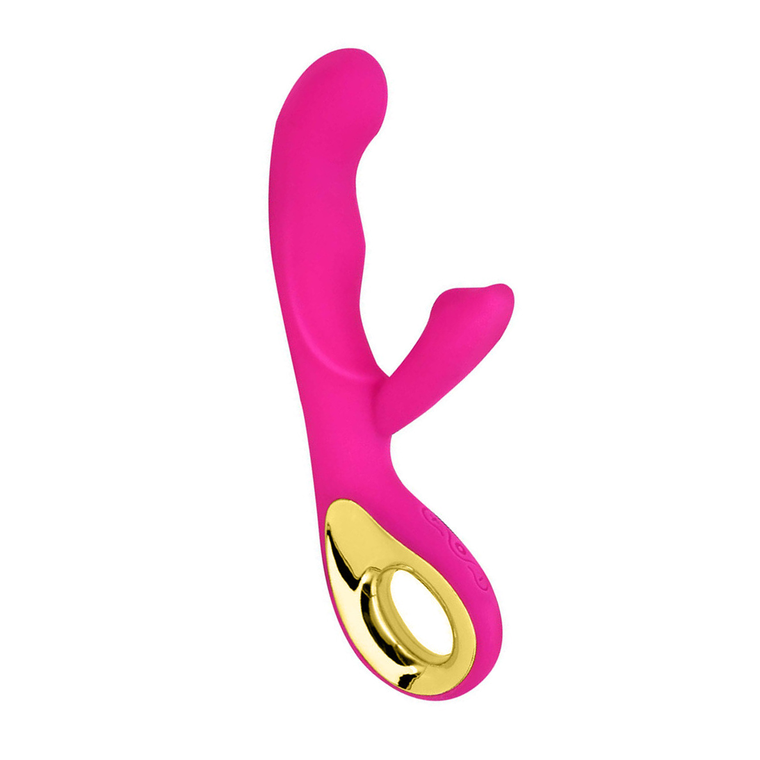 Vibrador Rabbit Tipo Wand de Silicona con Doble Motor